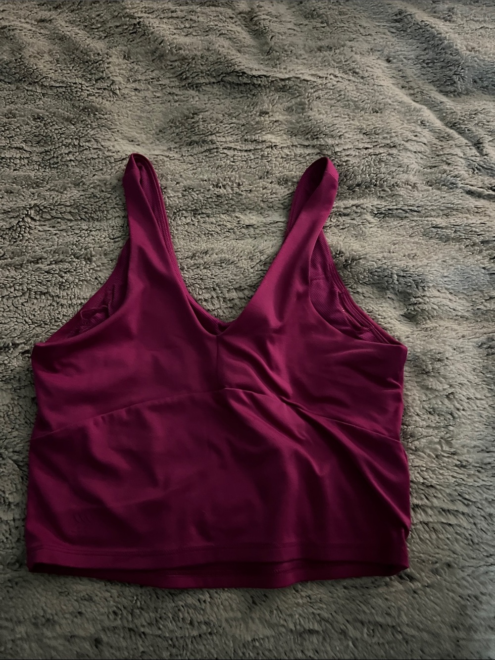 5/$10 item all in motion magenta sports crop tank